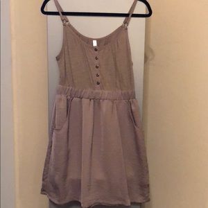 Tan Dress